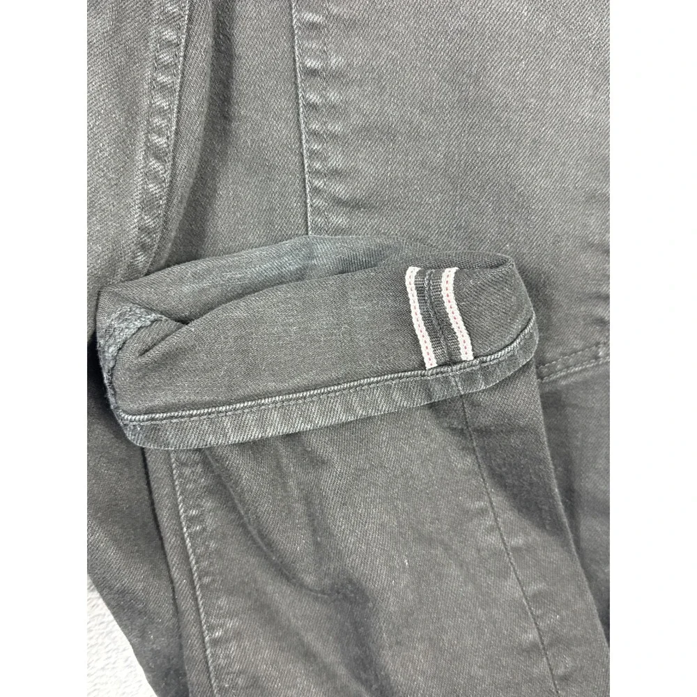 Uniqlo +J Jil Sander Mens 28 Black Selvedge Denim Slim Jeans Minimalist Designer